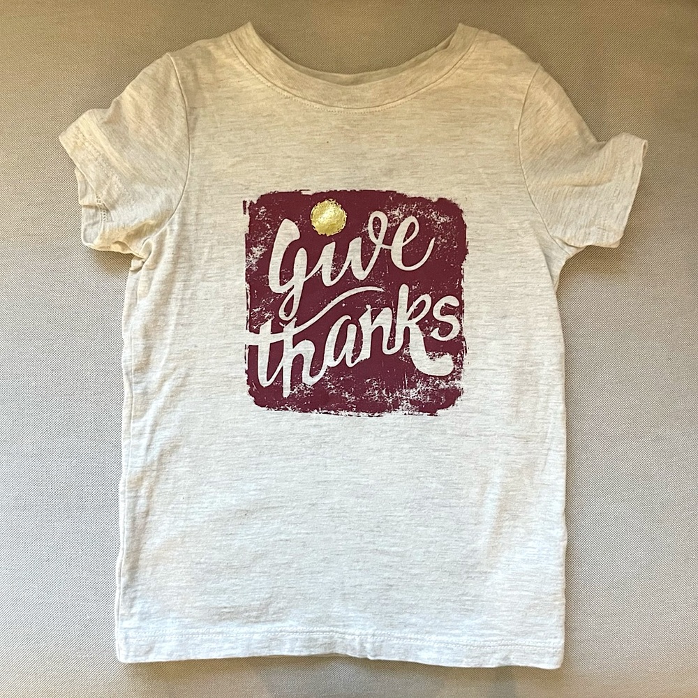 Toddler Thanksgiving Tshirt